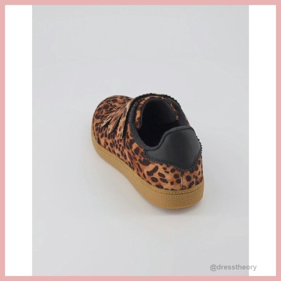 Vegan Hair Calf Sneakers with Hook Loop Closure, Lightweight Comfort - Picture 8 of 8